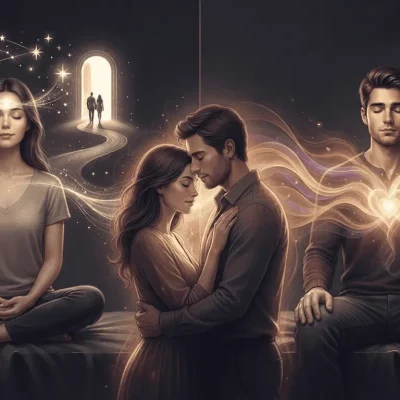 Conceptual comparison of clairvoyance as visual impressions and clairsentience as emotional sensations in love readings